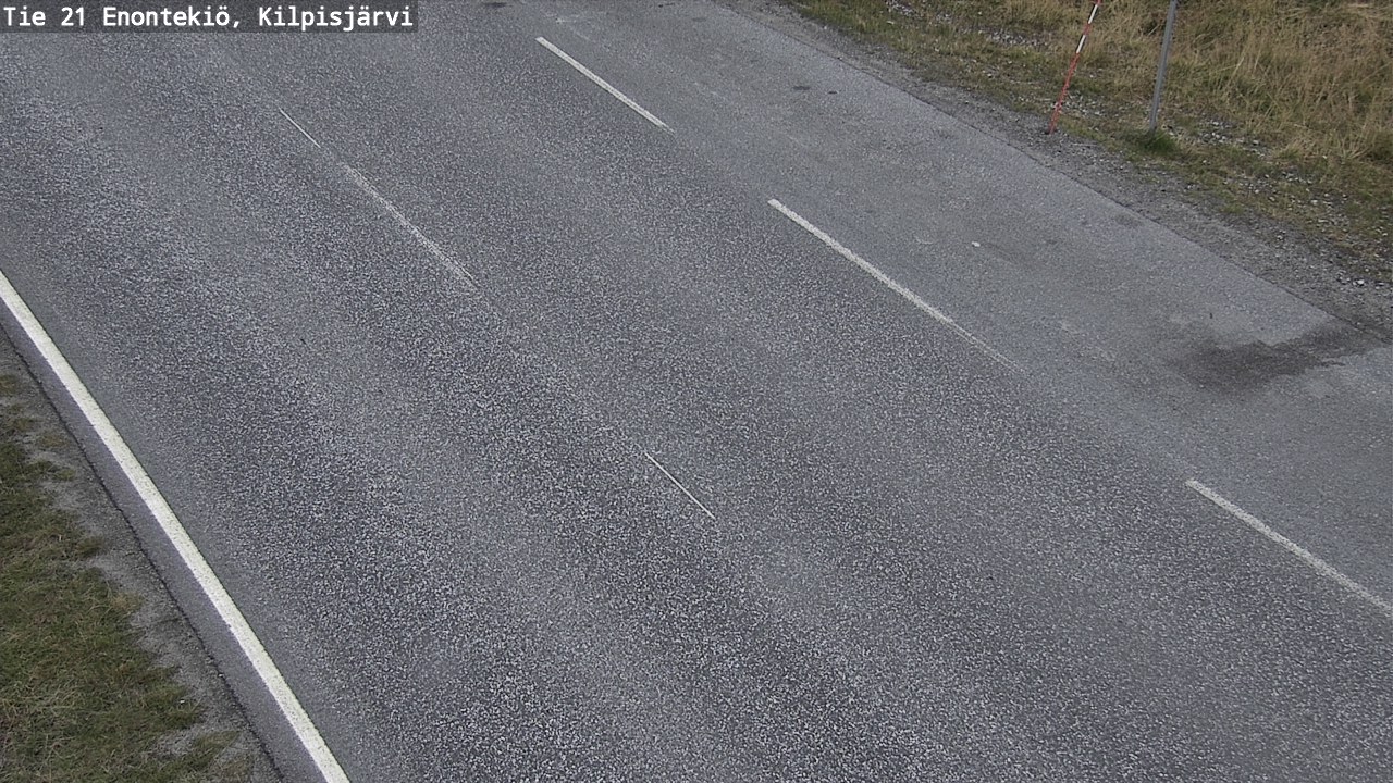 Weather Camera Image Road 21 Enontekiö, Kilpisjärvi, Enontekiö, Lappi