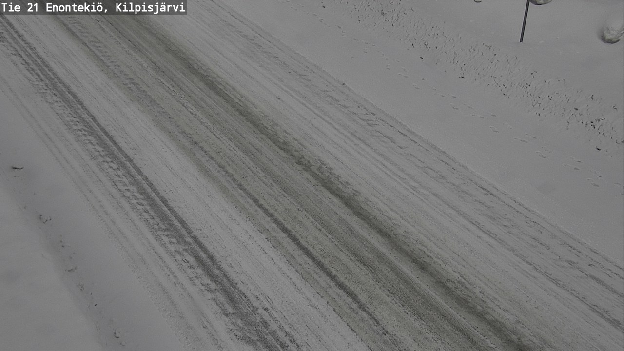 Weather Camera Image Road 21 Enontekiö, Kilpisjärvi, Enontekiö, Lappi