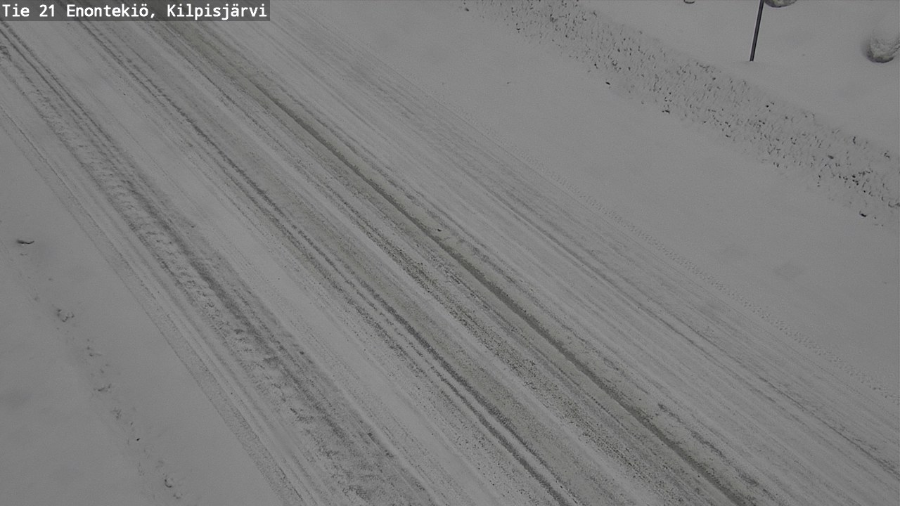Weather Camera Image Road 21 Enontekiö, Kilpisjärvi, Enontekiö, Lappi