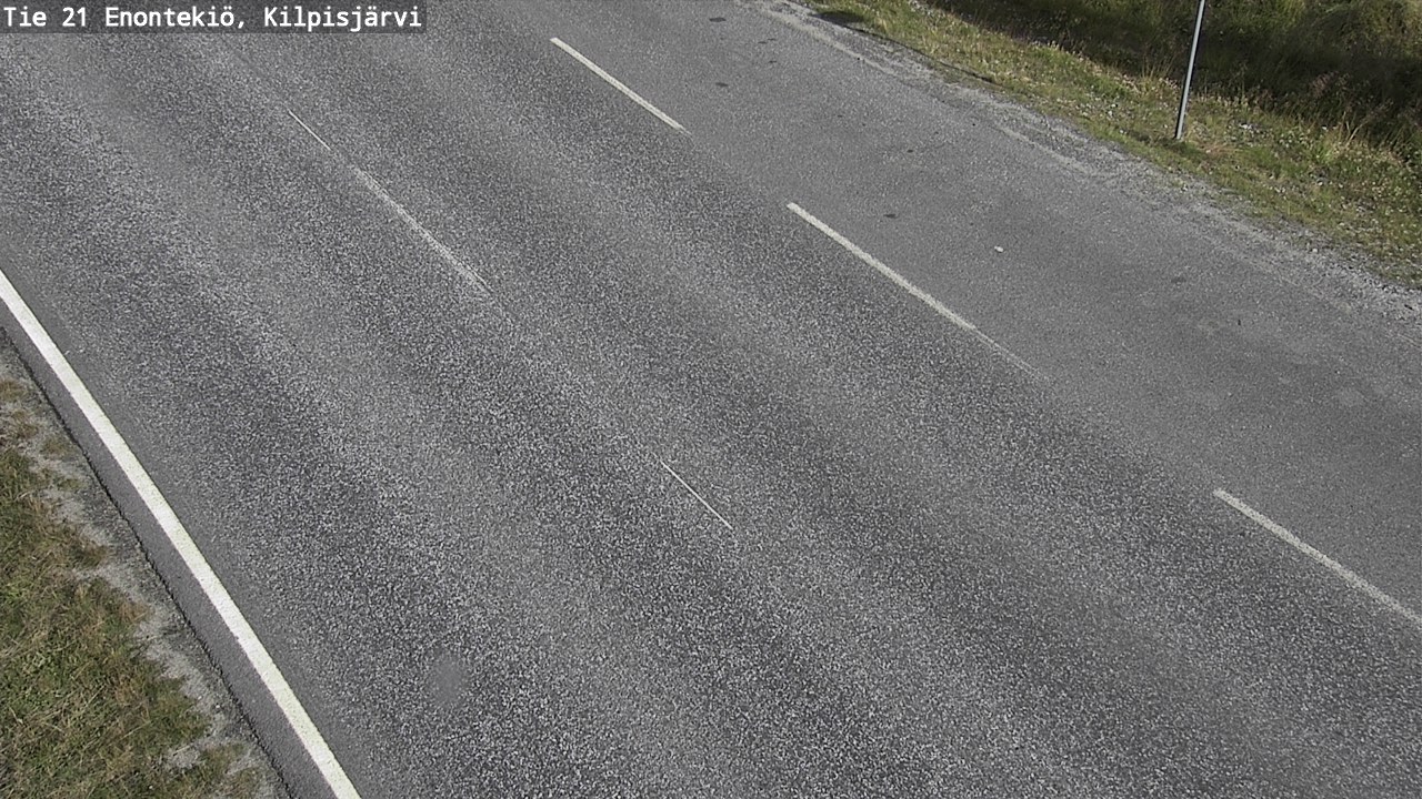 Weather Camera Image Road 21 Enontekiö, Kilpisjärvi, Enontekiö, Lappi