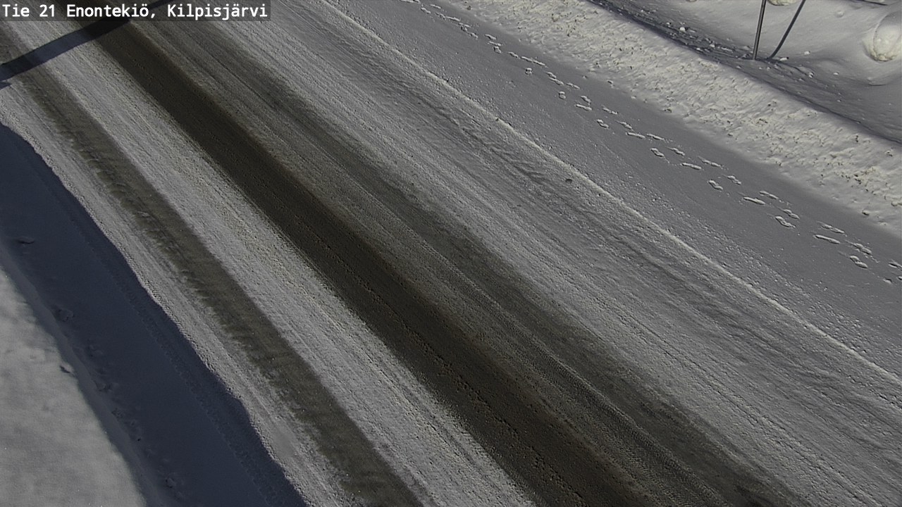 Weather Camera Image Road 21 Enontekiö, Kilpisjärvi, Enontekiö, Lappi