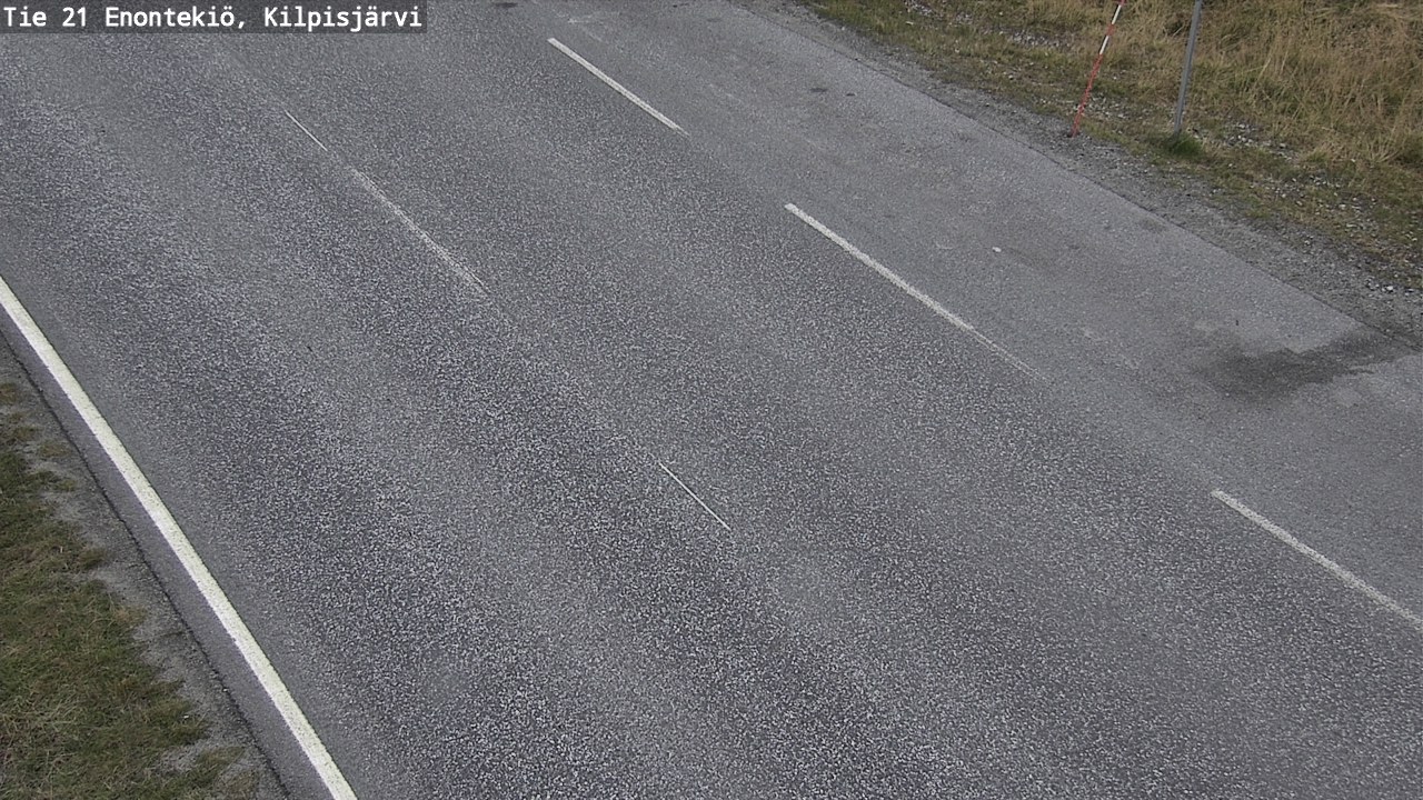 Weather Camera Image Road 21 Enontekiö, Kilpisjärvi, Enontekiö, Lappi