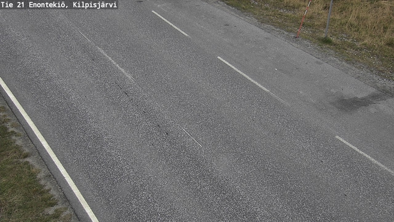 Weather Camera Image Road 21 Enontekiö, Kilpisjärvi, Enontekiö, Lappi