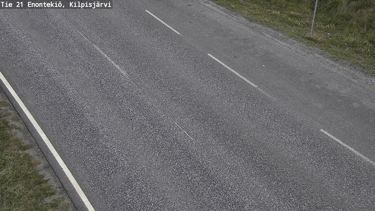 Weather Camera Image Road 21 Enontekiö, Kilpisjärvi, Enontekiö, Lappi