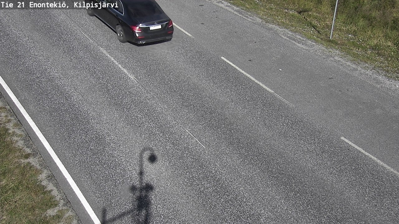 Weather Camera Image Road 21 Enontekiö, Kilpisjärvi, Enontekiö, Lappi