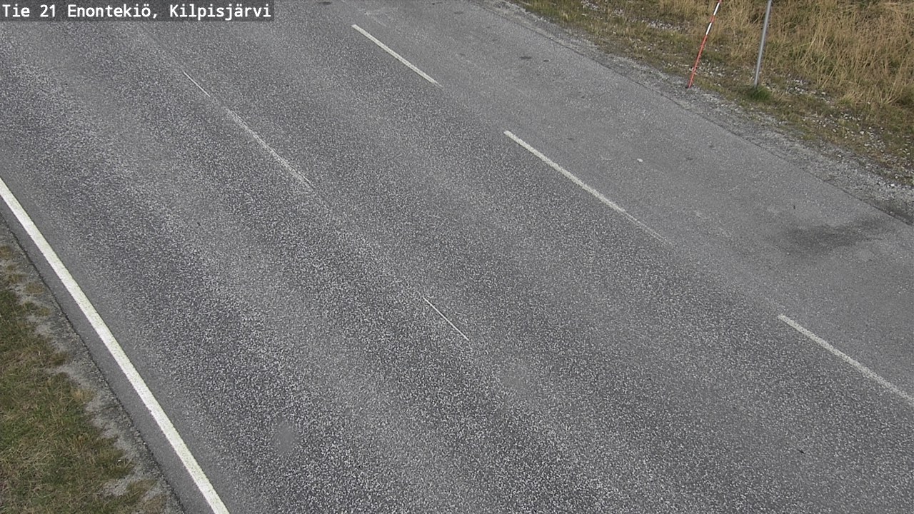 Weather Camera Image Road 21 Enontekiö, Kilpisjärvi, Enontekiö, Lappi