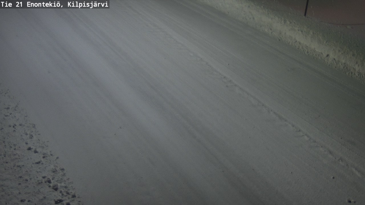 Weather Camera Image Väg 21 Enontekis, Kilpisjärv, Enontekiö, Lappi