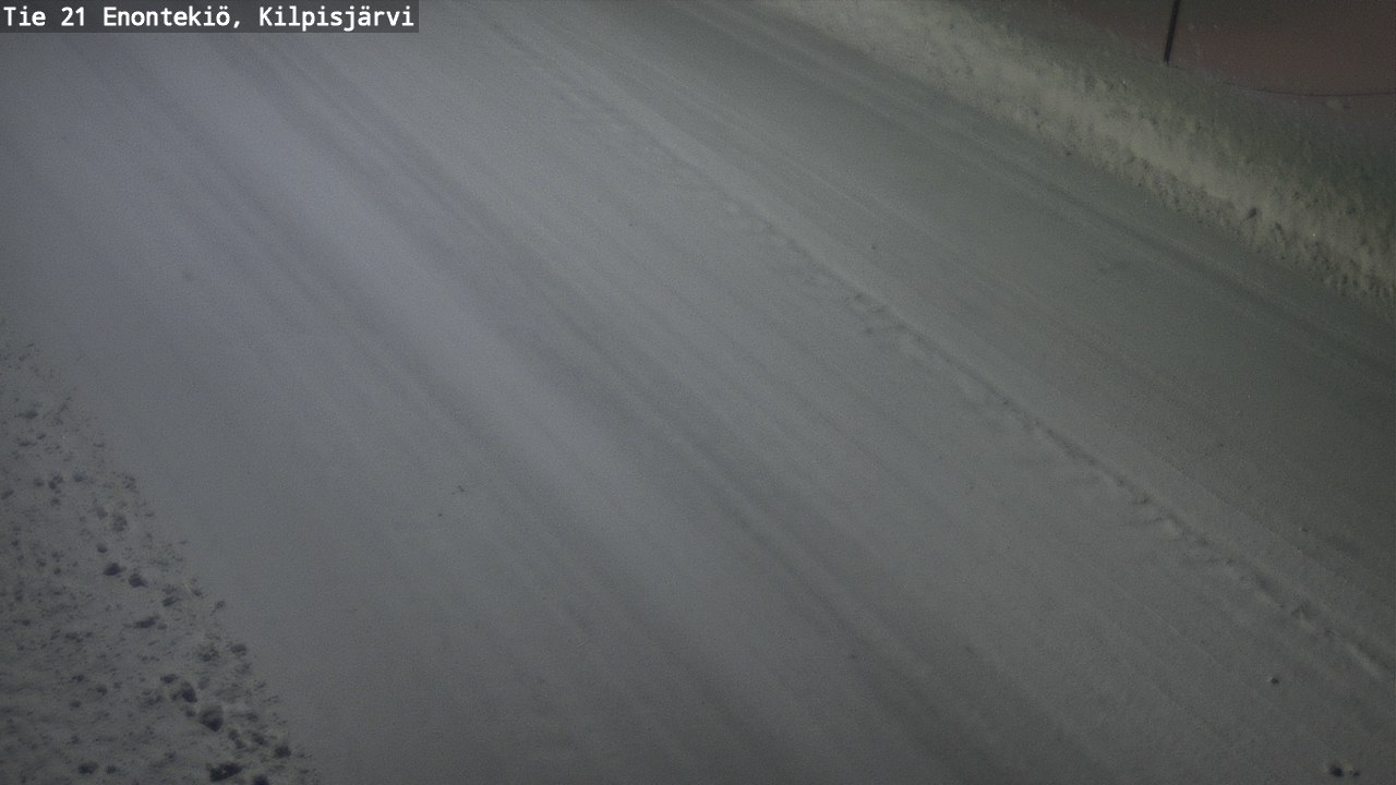 Weather Camera Image Väg 21 Enontekis, Kilpisjärv, Enontekiö, Lappi