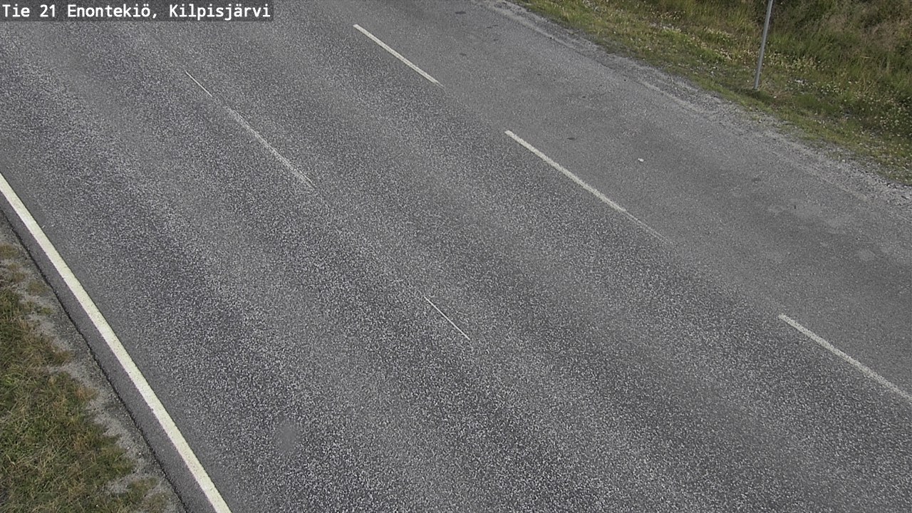 Weather Camera Image Road 21 Enontekiö, Kilpisjärvi, Enontekiö, Lappi