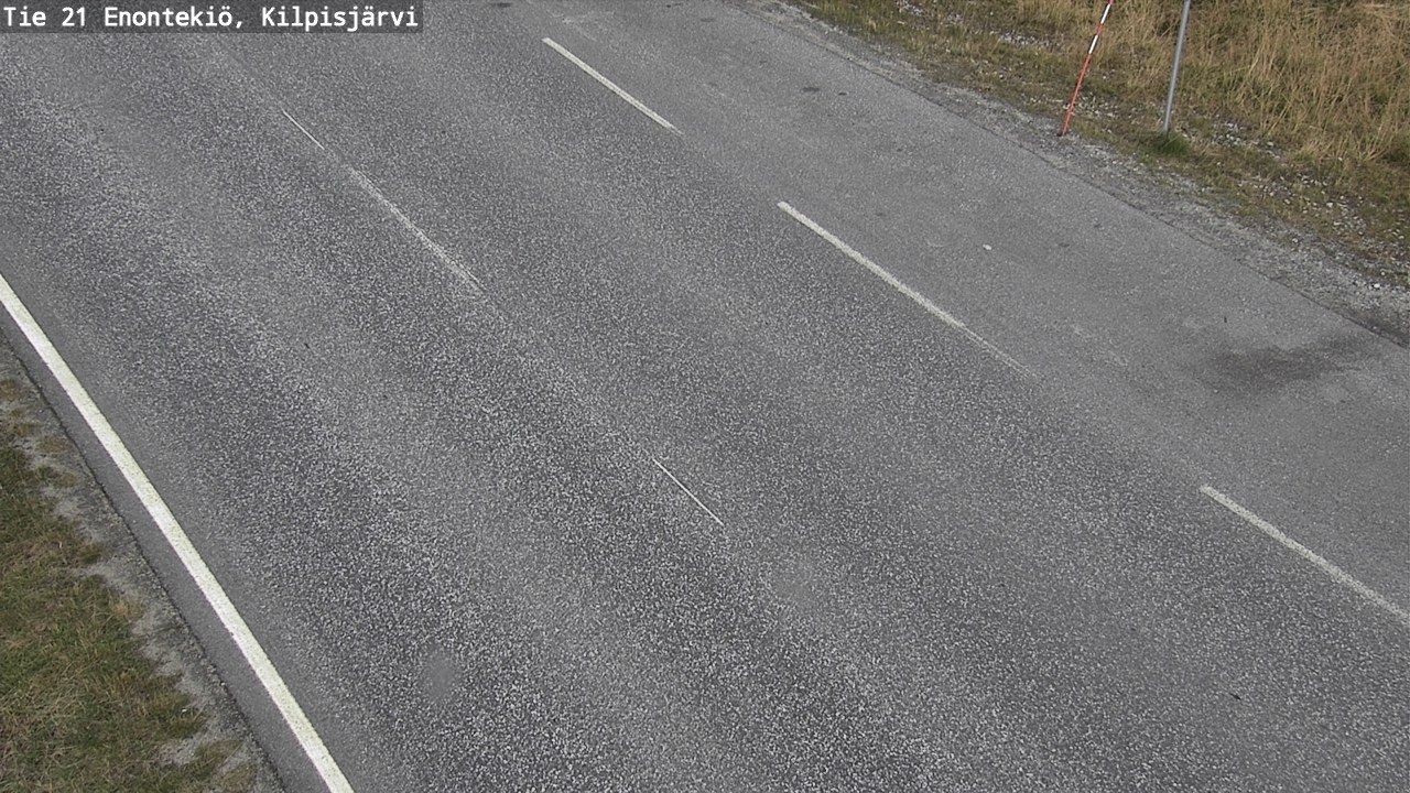 Weather Camera Image Road 21 Enontekiö, Kilpisjärvi, Enontekiö, Lappi