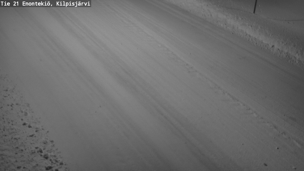 Weather Camera Image Väg 21 Enontekis, Kilpisjärv, Enontekiö, Lappi