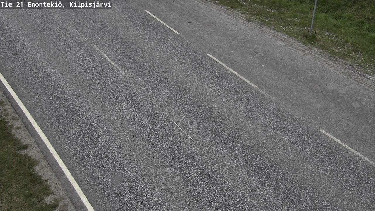 Weather Camera Image Väg 21 Enontekis, Kilpisjärv, Enontekiö, Lappi