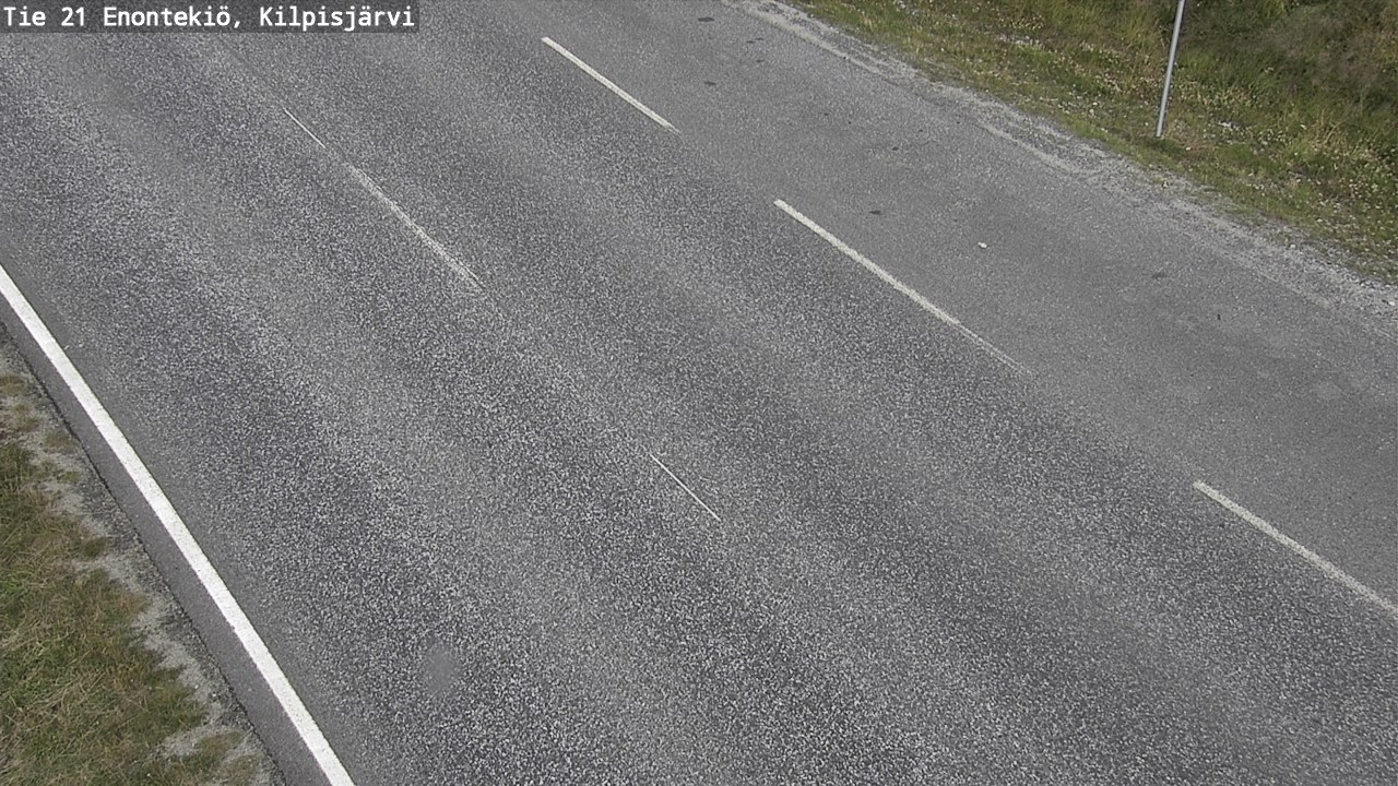 Weather Camera Image Road 21 Enontekiö, Kilpisjärvi, Enontekiö, Lappi