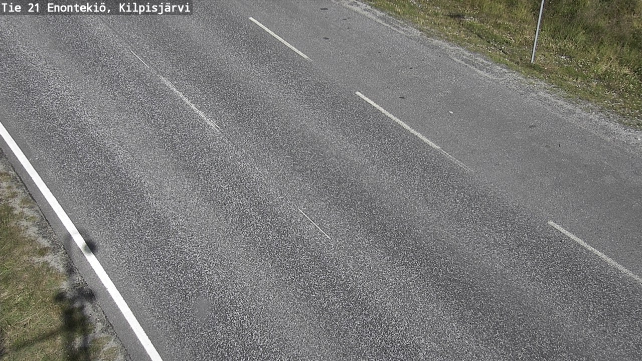 Weather Camera Image Road 21 Enontekiö, Kilpisjärvi, Enontekiö, Lappi