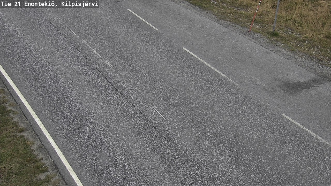Weather Camera Image Road 21 Enontekiö, Kilpisjärvi, Enontekiö, Lappi