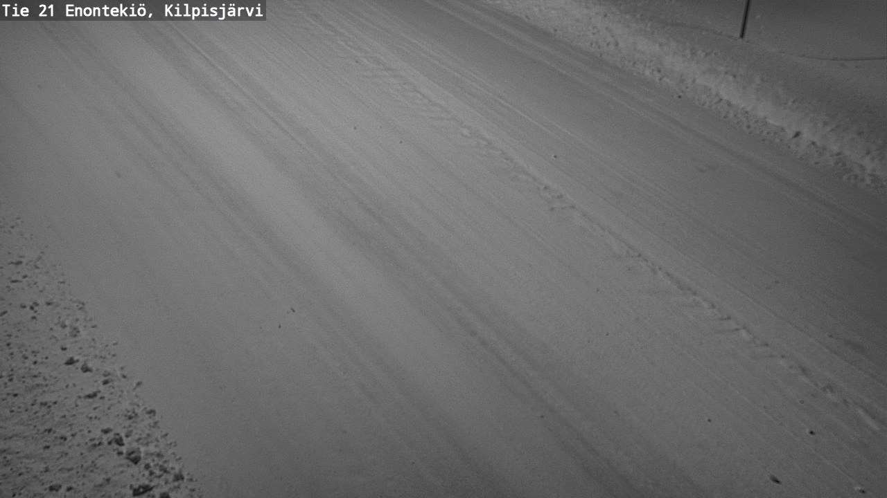 Weather Camera Image Väg 21 Enontekis, Kilpisjärv, Enontekiö, Lappi