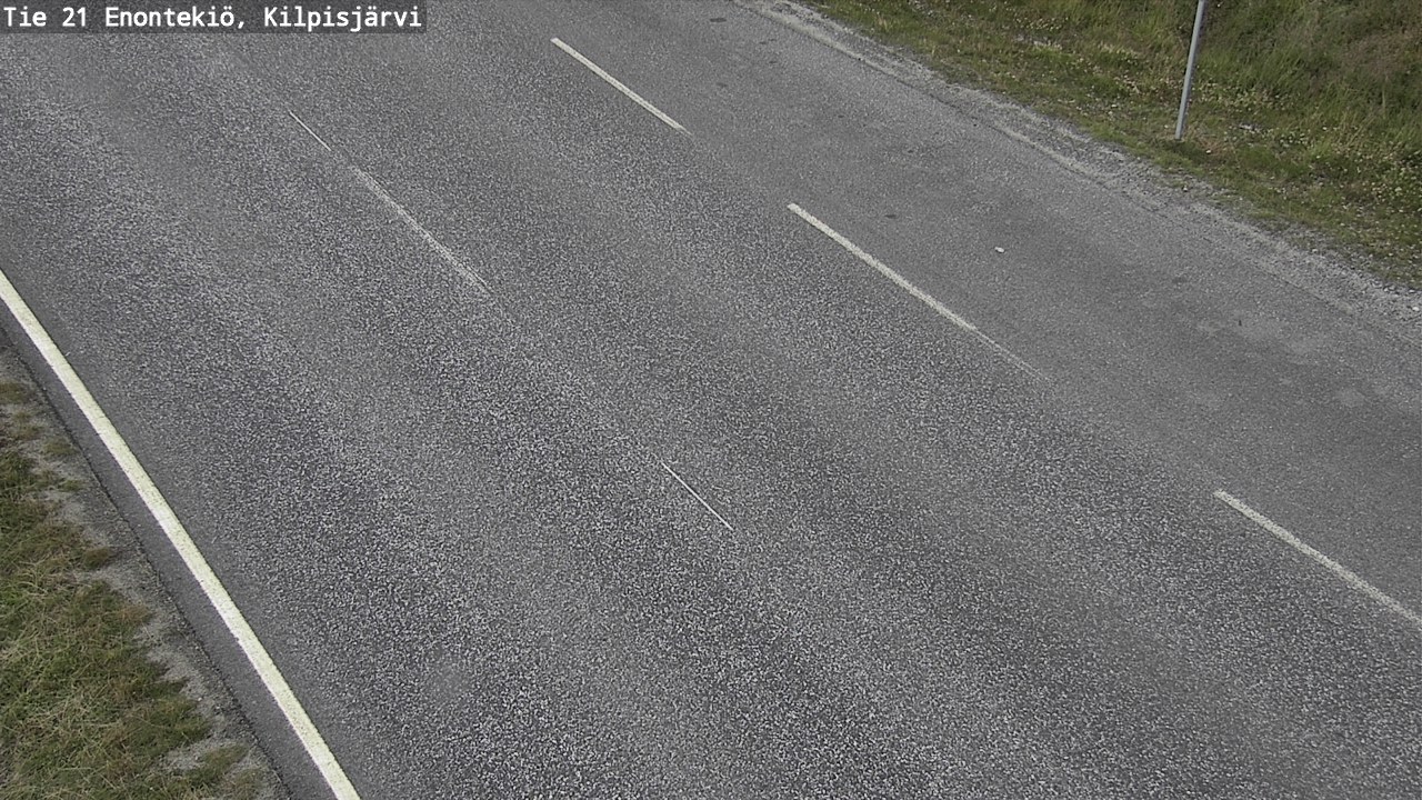 Weather Camera Image Väg 21 Enontekis, Kilpisjärv, Enontekiö, Lappi