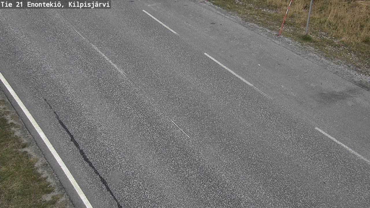 Weather Camera Image Road 21 Enontekiö, Kilpisjärvi, Enontekiö, Lappi