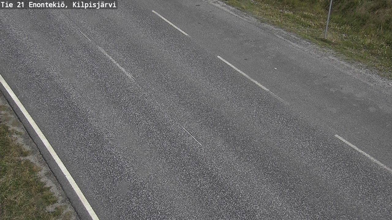 Weather Camera Image Road 21 Enontekiö, Kilpisjärvi, Enontekiö, Lappi