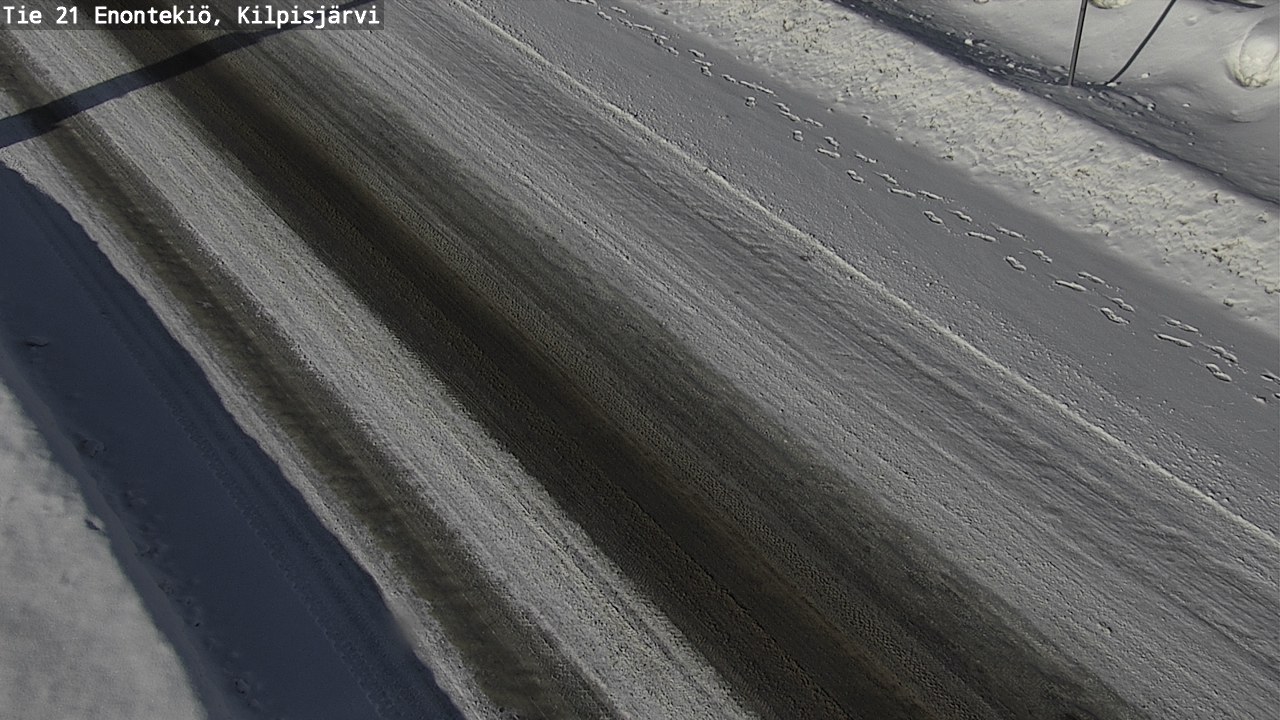 Weather Camera Image Road 21 Enontekiö, Kilpisjärvi, Enontekiö, Lappi