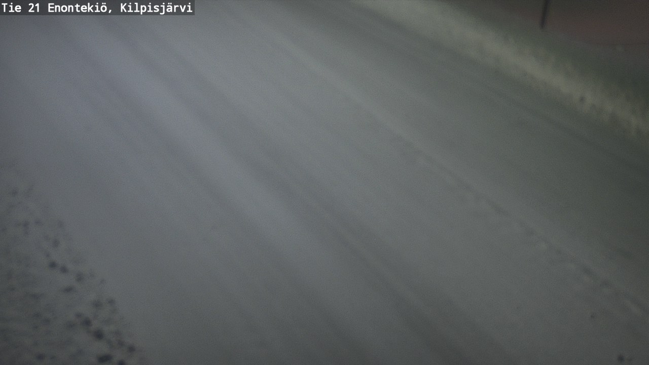 Weather Camera Image Väg 21 Enontekis, Kilpisjärv, Enontekiö, Lappi