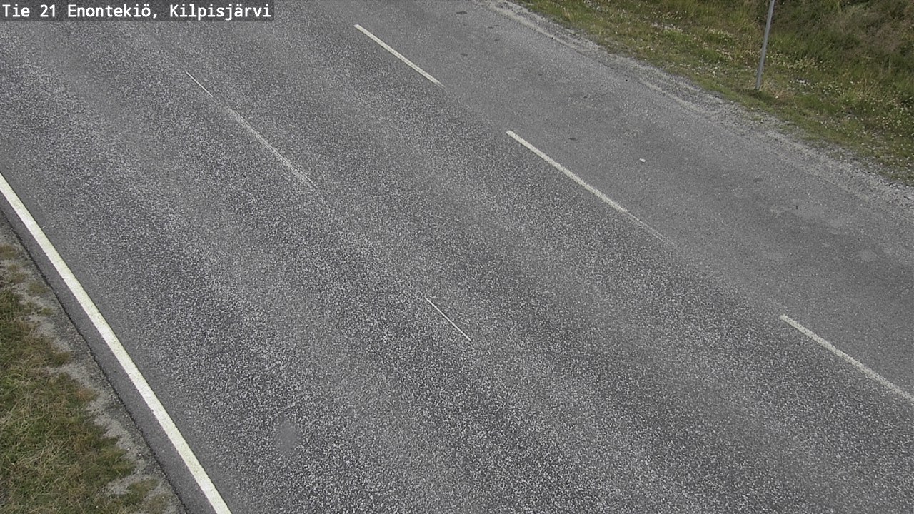 Weather Camera Image Road 21 Enontekiö, Kilpisjärvi, Enontekiö, Lappi