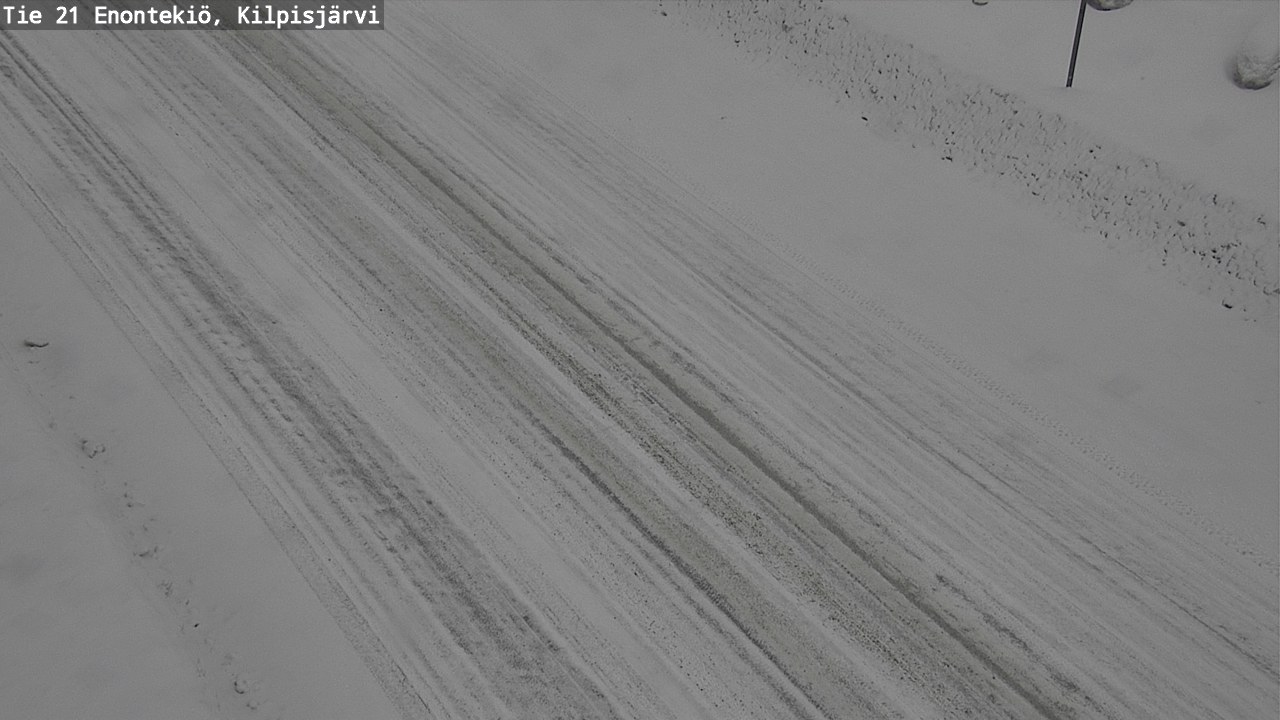Weather Camera Image Road 21 Enontekiö, Kilpisjärvi, Enontekiö, Lappi