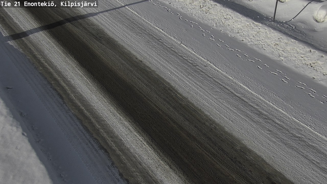 Weather Camera Image Road 21 Enontekiö, Kilpisjärvi, Enontekiö, Lappi