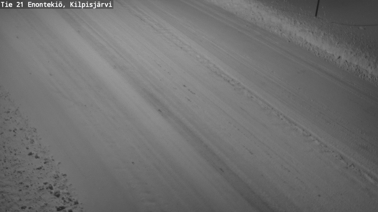Weather Camera Image Road 21 Enontekiö, Kilpisjärvi, Enontekiö, Lappi