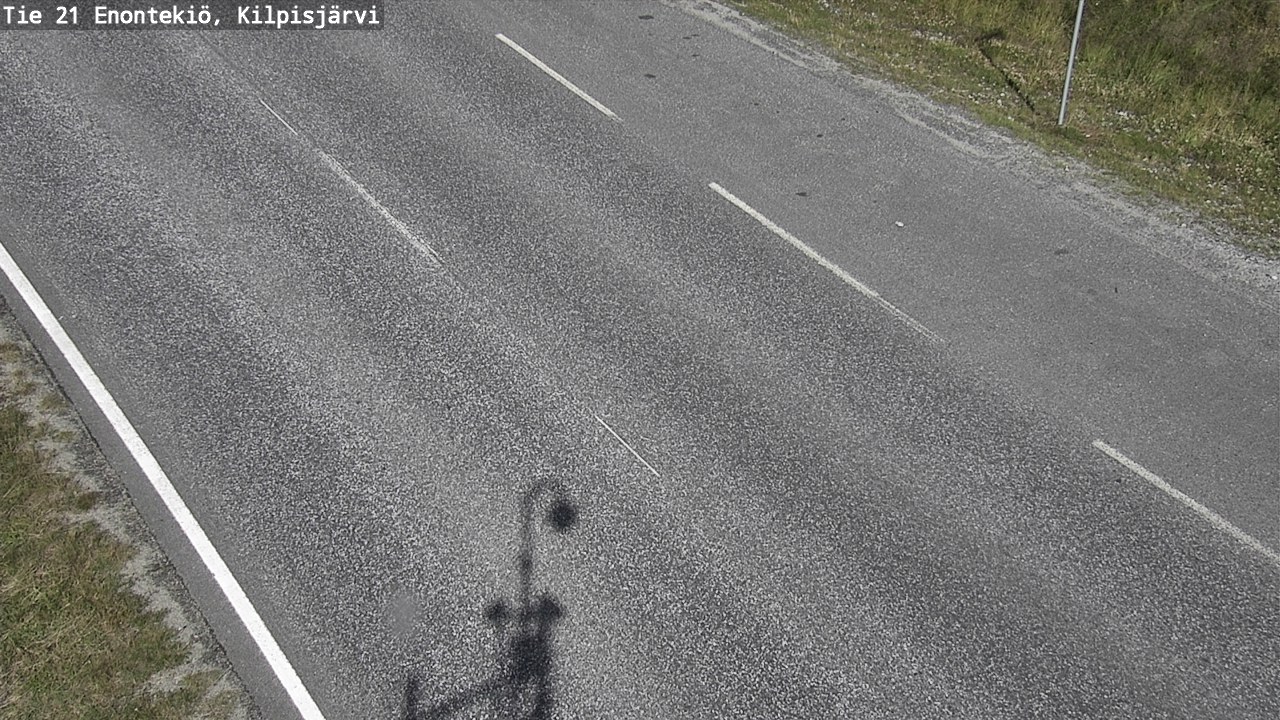 Weather Camera Image Road 21 Enontekiö, Kilpisjärvi, Enontekiö, Lappi