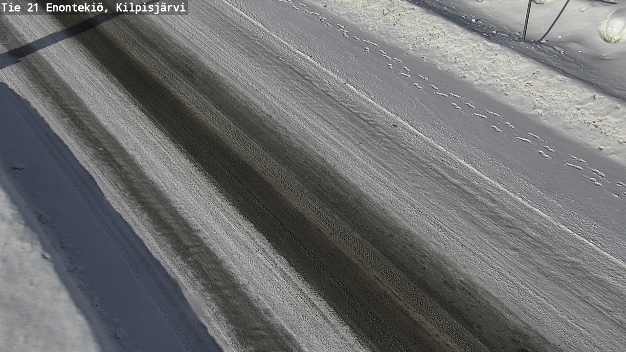 Weather Camera Image Road 21 Enontekiö, Kilpisjärvi, Enontekiö, Lappi