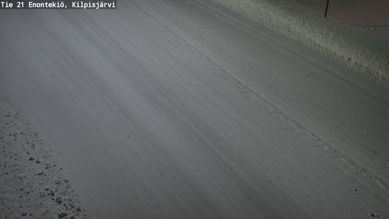 Weather Camera Image Väg 21 Enontekis, Kilpisjärv, Enontekiö, Lappi