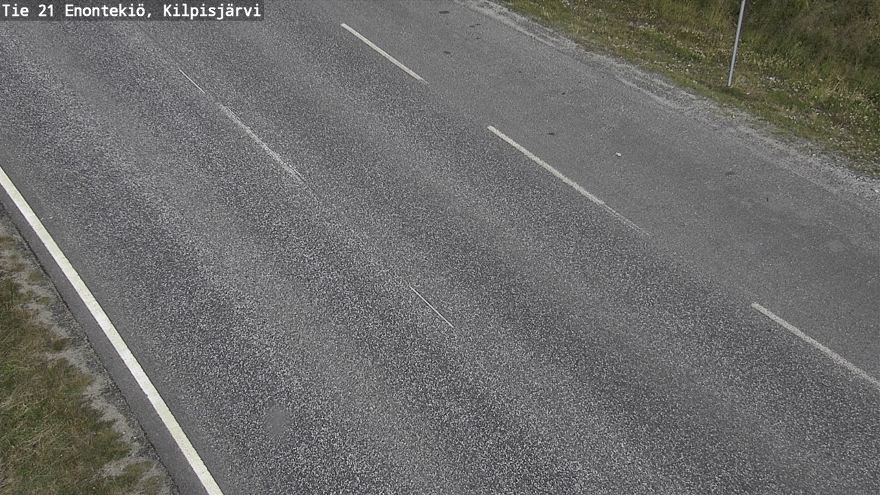 Weather Camera Image Road 21 Enontekiö, Kilpisjärvi, Enontekiö, Lappi