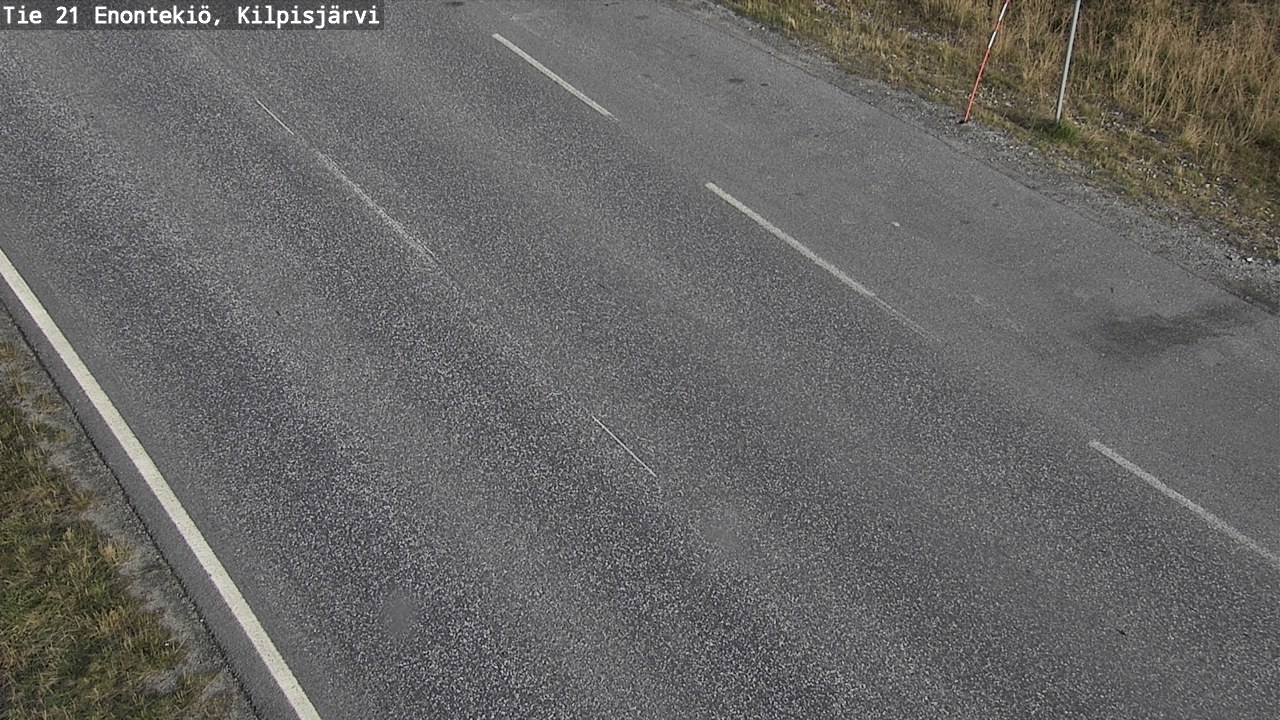 Weather Camera Image Road 21 Enontekiö, Kilpisjärvi, Enontekiö, Lappi