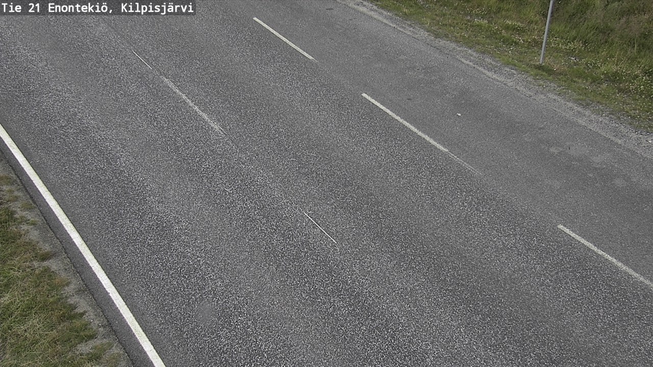 Weather Camera Image Road 21 Enontekiö, Kilpisjärvi, Enontekiö, Lappi