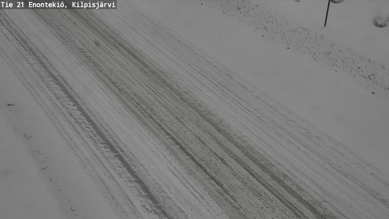 Weather Camera Image Road 21 Enontekiö, Kilpisjärvi, Enontekiö, Lappi