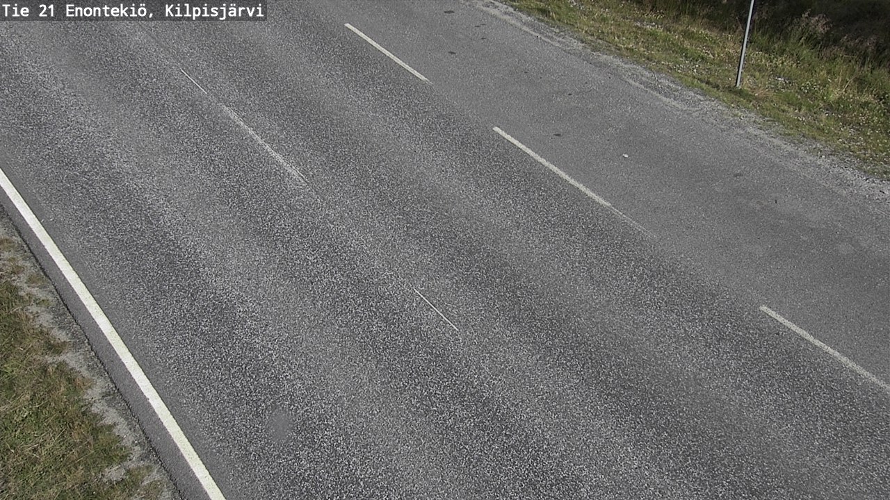 Weather Camera Image Road 21 Enontekiö, Kilpisjärvi, Enontekiö, Lappi