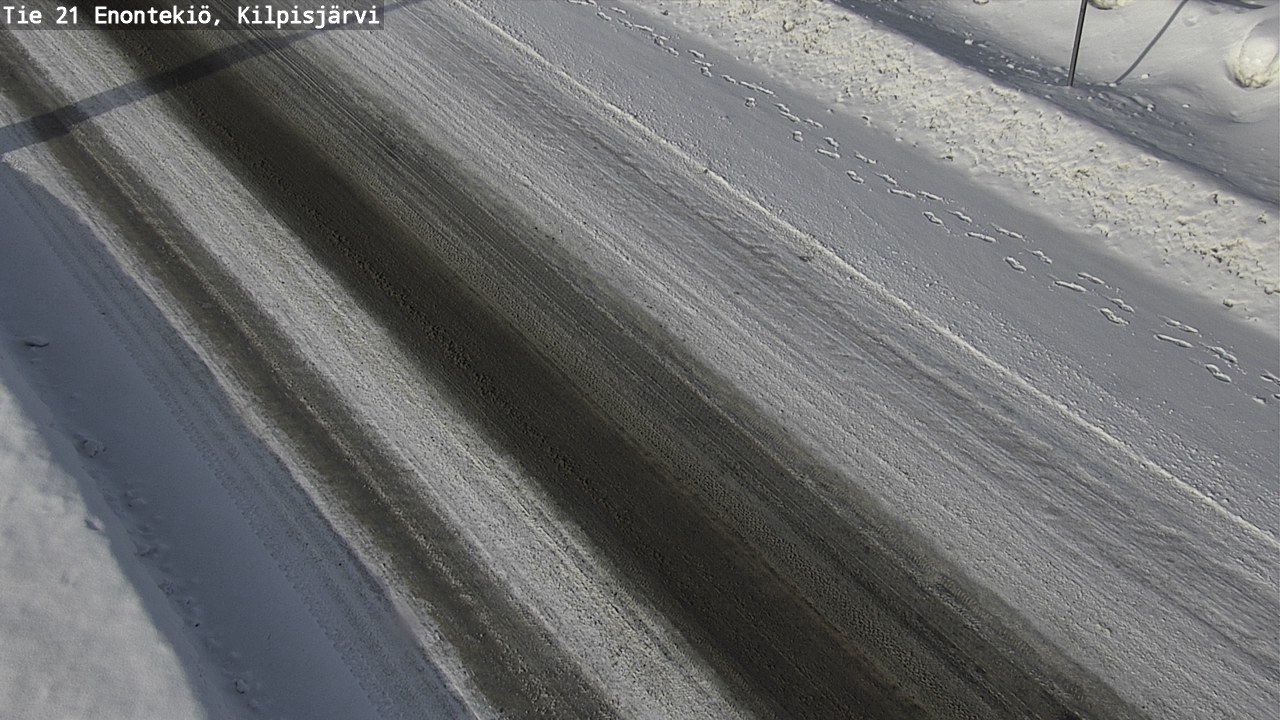 Weather Camera Image Road 21 Enontekiö, Kilpisjärvi, Enontekiö, Lappi
