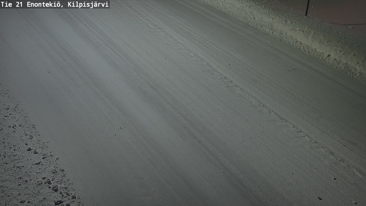 Weather Camera Image Väg 21 Enontekis, Kilpisjärv, Enontekiö, Lappi