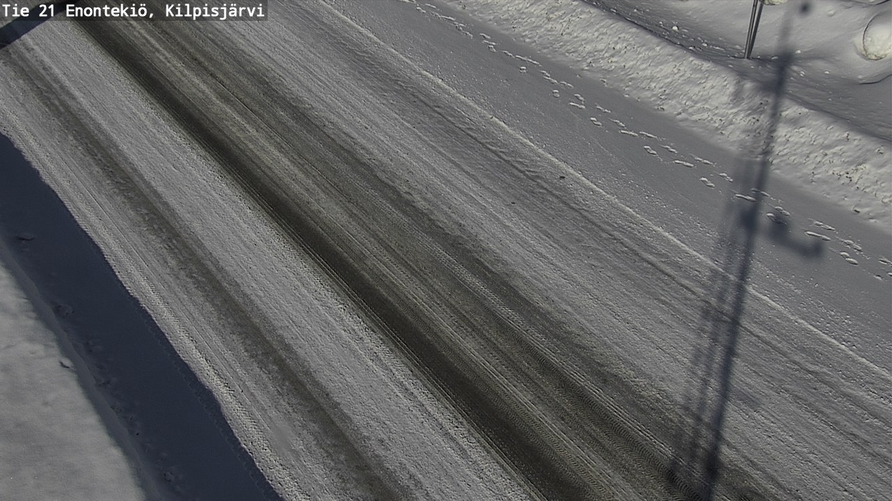 Weather Camera Image Road 21 Enontekiö, Kilpisjärvi, Enontekiö, Lappi