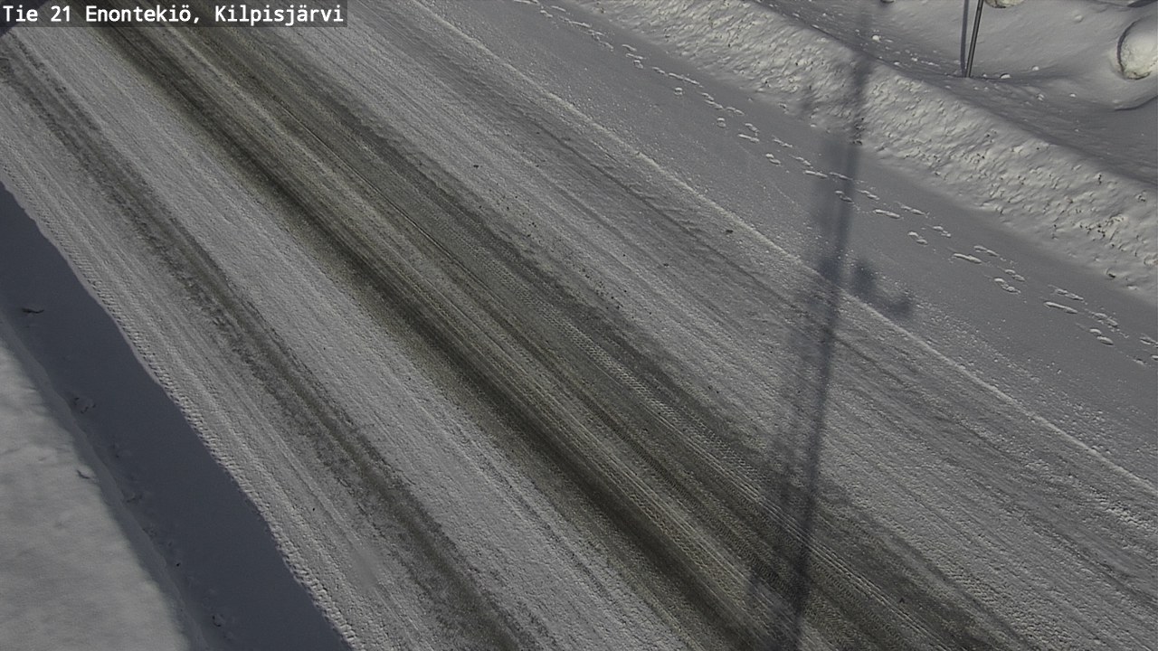 Weather Camera Image Road 21 Enontekiö, Kilpisjärvi, Enontekiö, Lappi