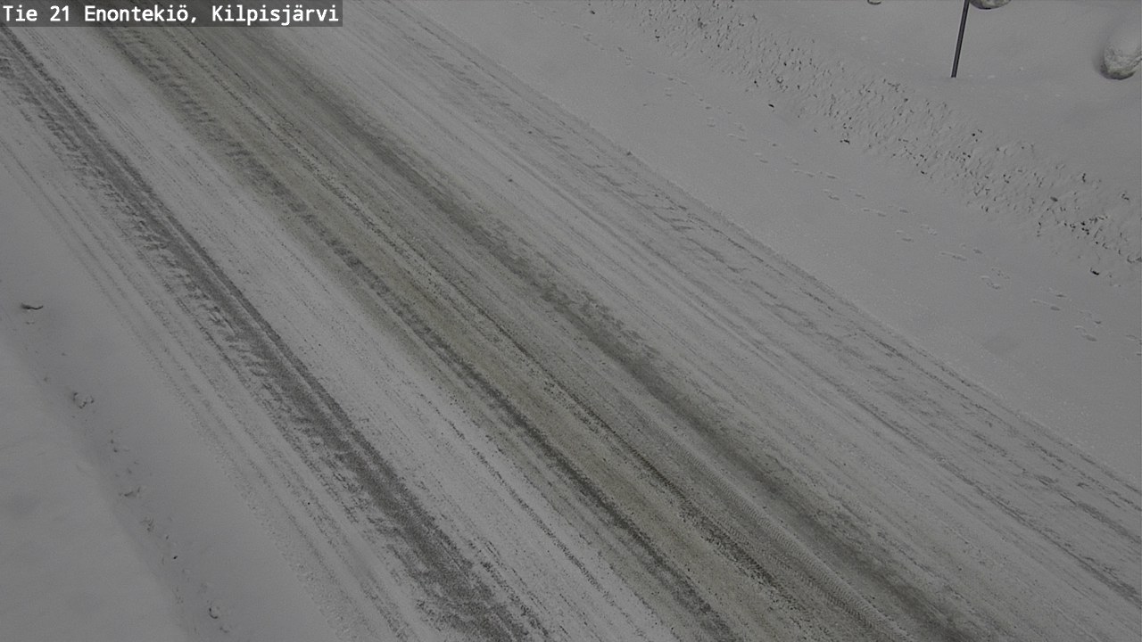 Weather Camera Image Road 21 Enontekiö, Kilpisjärvi, Enontekiö, Lappi