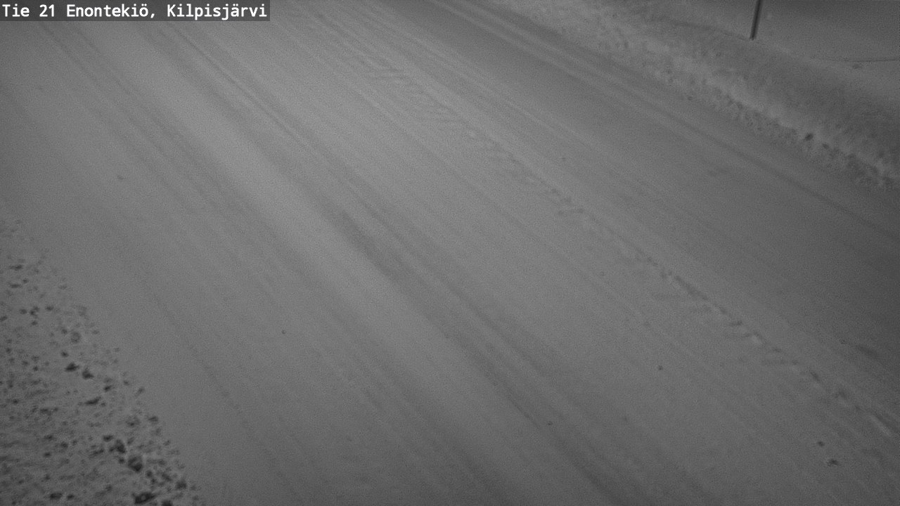 Weather Camera Image Väg 21 Enontekis, Kilpisjärv, Enontekiö, Lappi