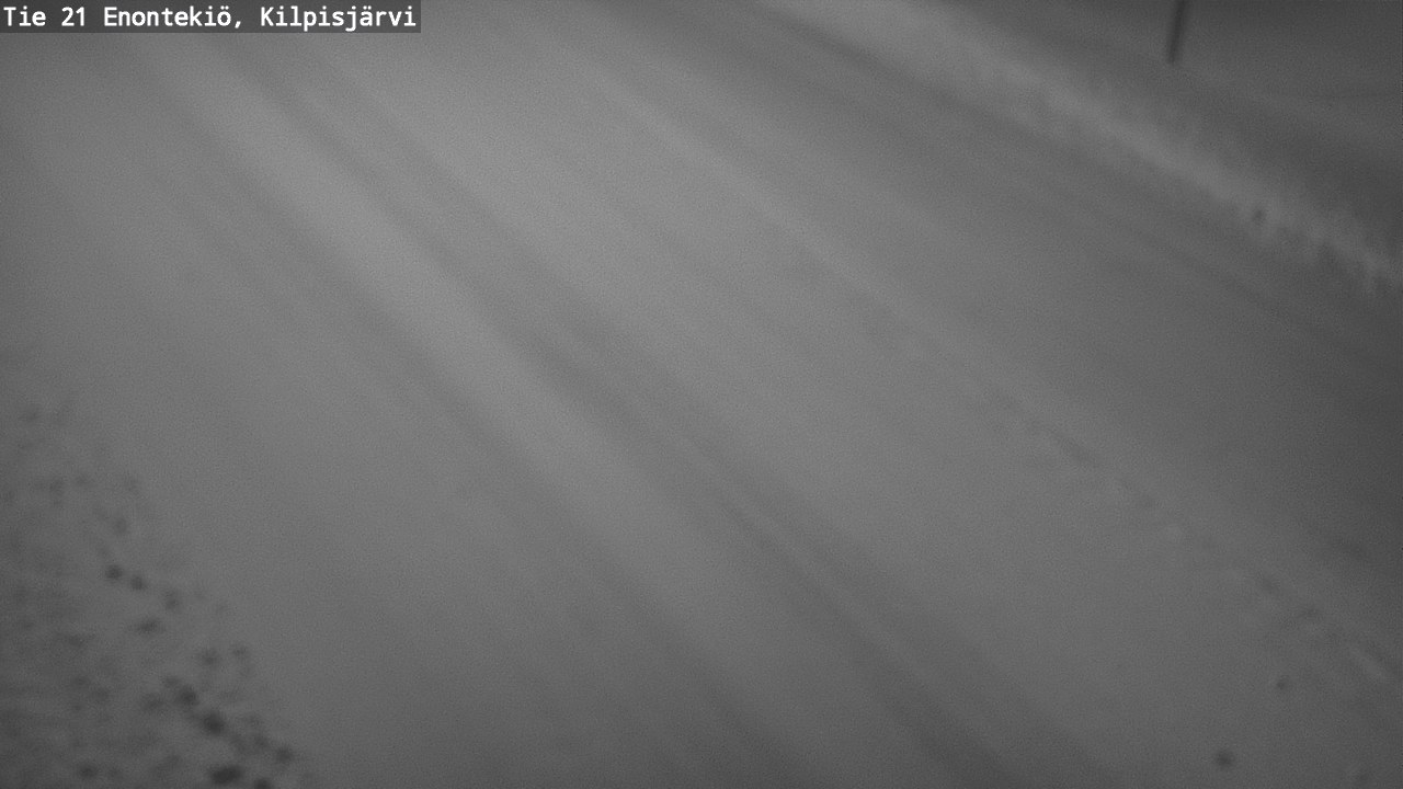 Weather Camera Image Väg 21 Enontekis, Kilpisjärv, Enontekiö, Lappi