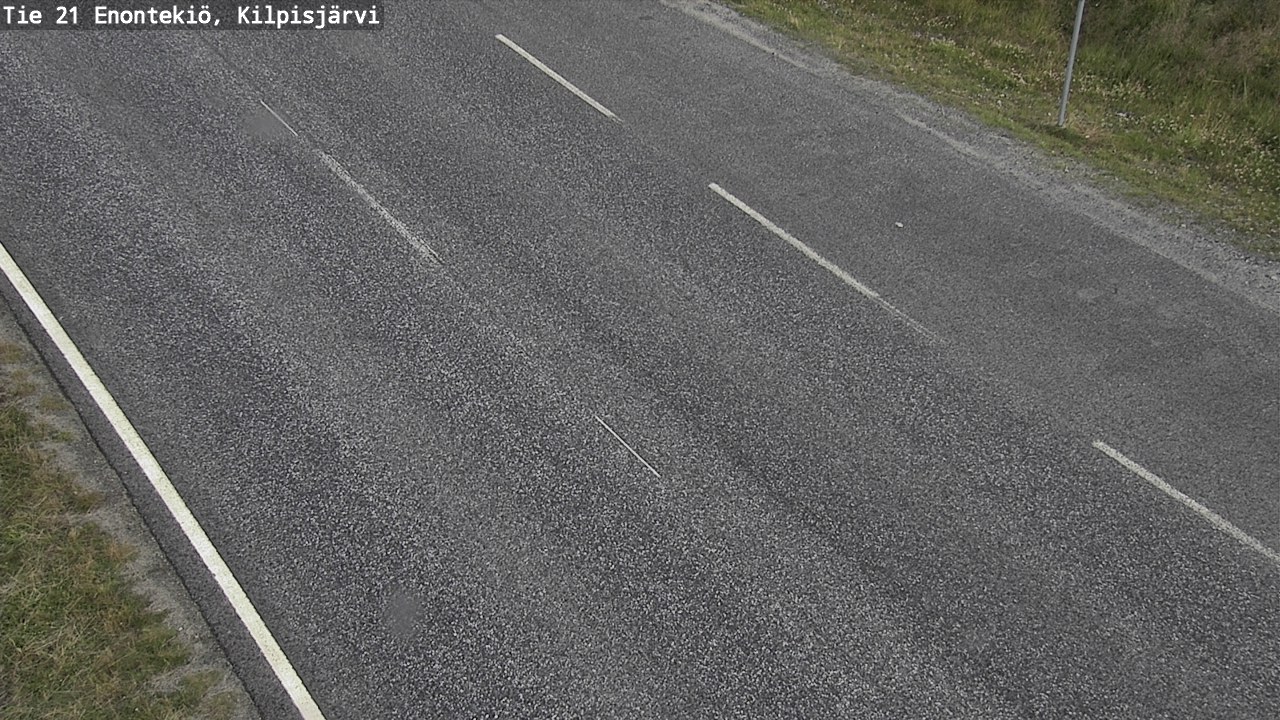Weather Camera Image Road 21 Enontekiö, Kilpisjärvi, Enontekiö, Lappi