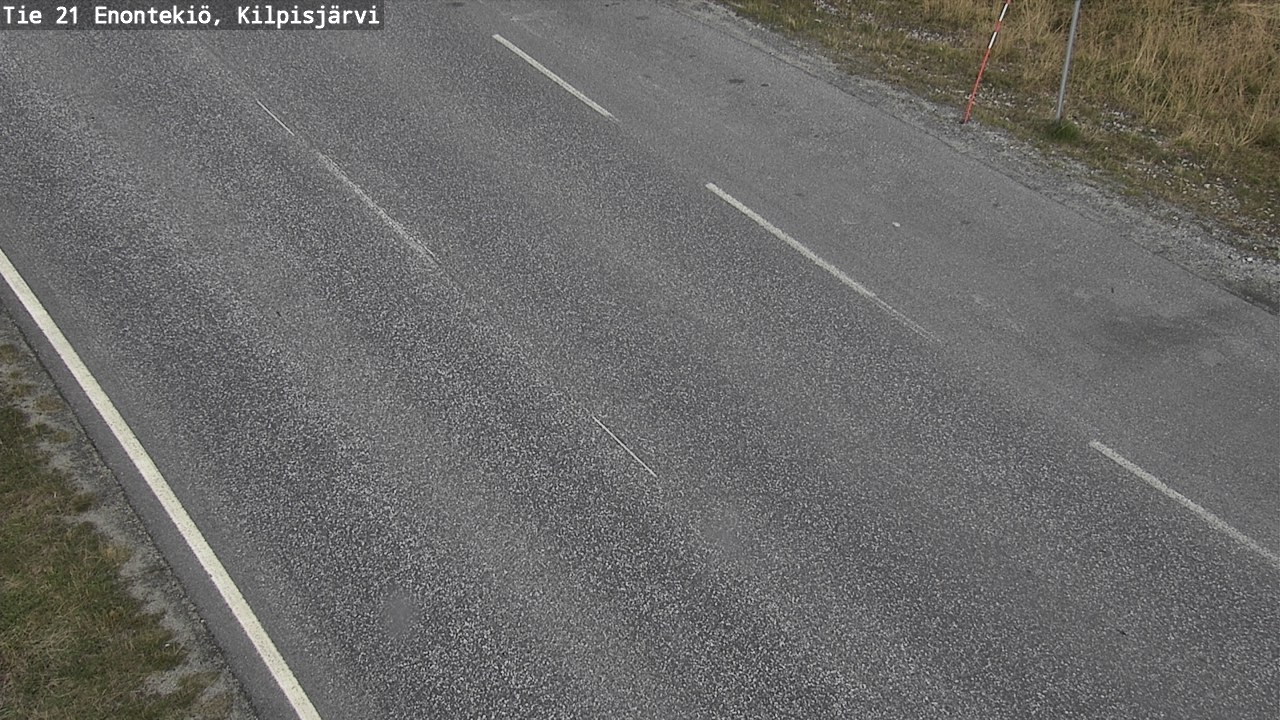 Weather Camera Image Road 21 Enontekiö, Kilpisjärvi, Enontekiö, Lappi