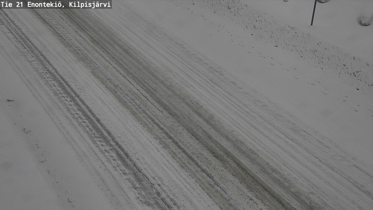 Weather Camera Image Road 21 Enontekiö, Kilpisjärvi, Enontekiö, Lappi