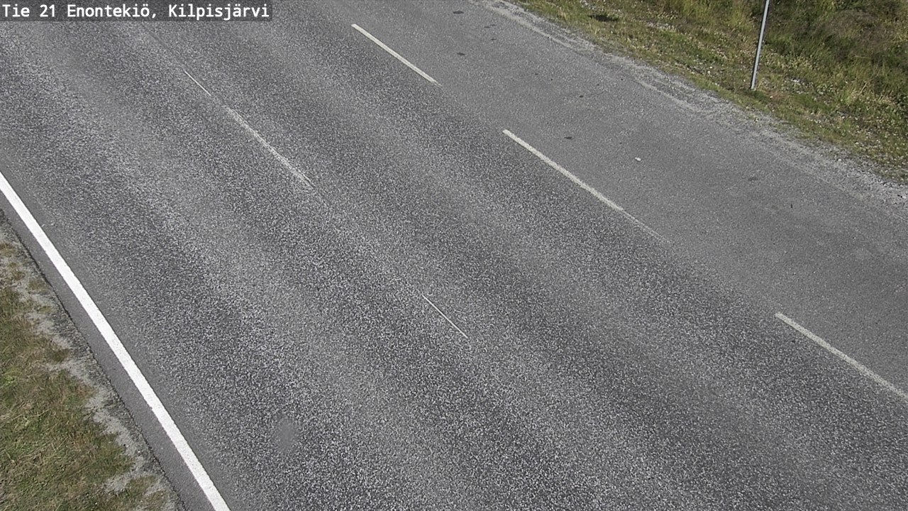 Weather Camera Image Road 21 Enontekiö, Kilpisjärvi, Enontekiö, Lappi