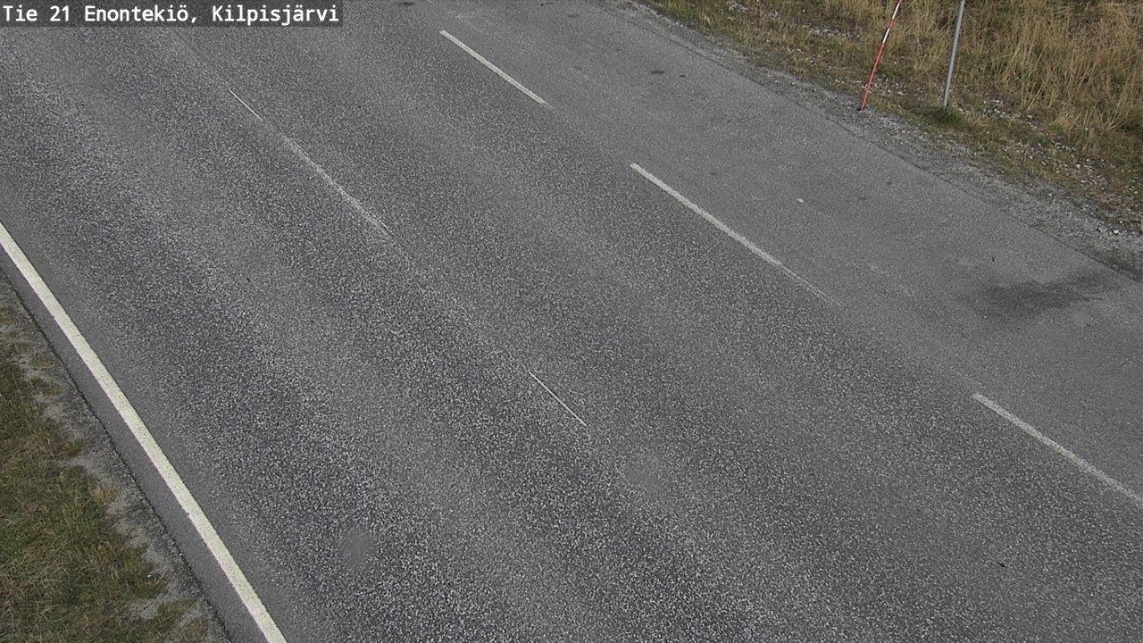 Weather Camera Image Road 21 Enontekiö, Kilpisjärvi, Enontekiö, Lappi