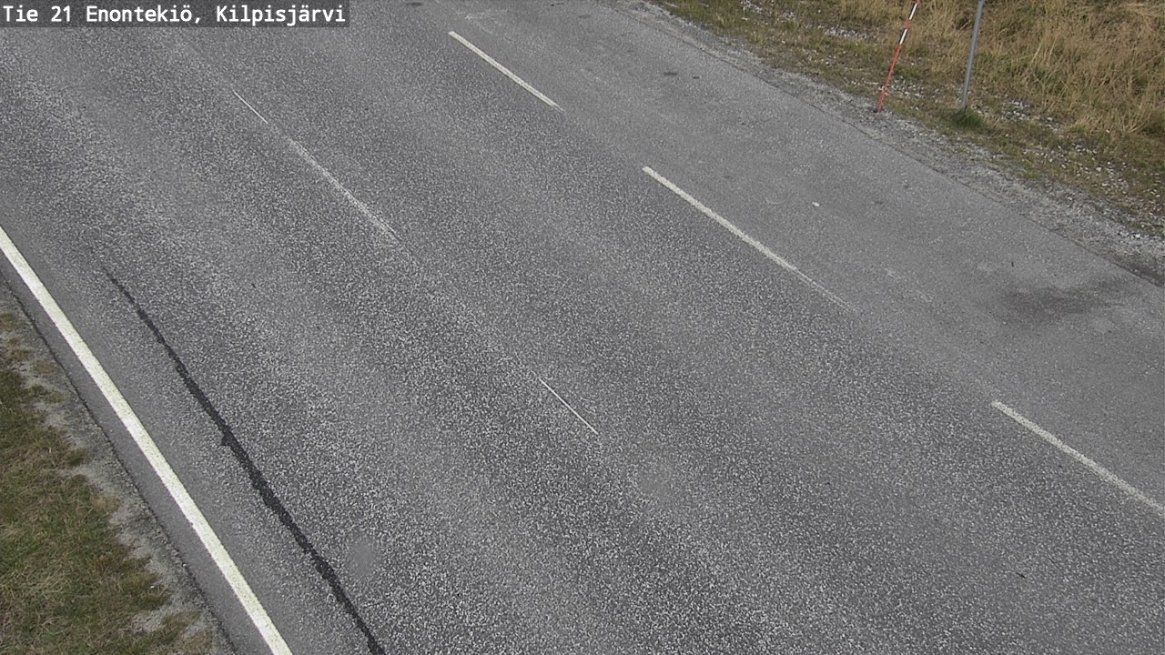 Weather Camera Image Road 21 Enontekiö, Kilpisjärvi, Enontekiö, Lappi